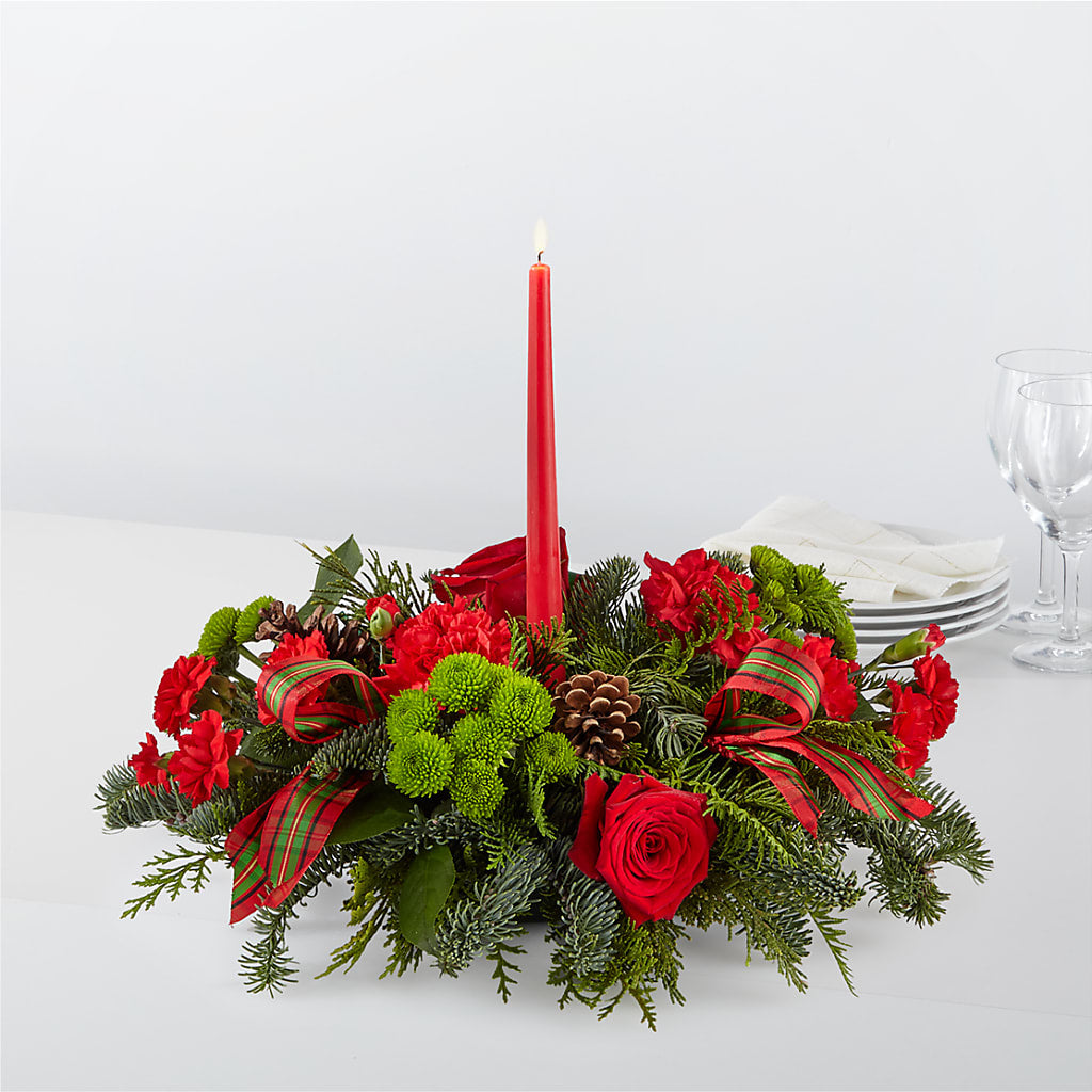 By the Candlelight Centerpiece – Our Flower Shop, Gibsonton FL