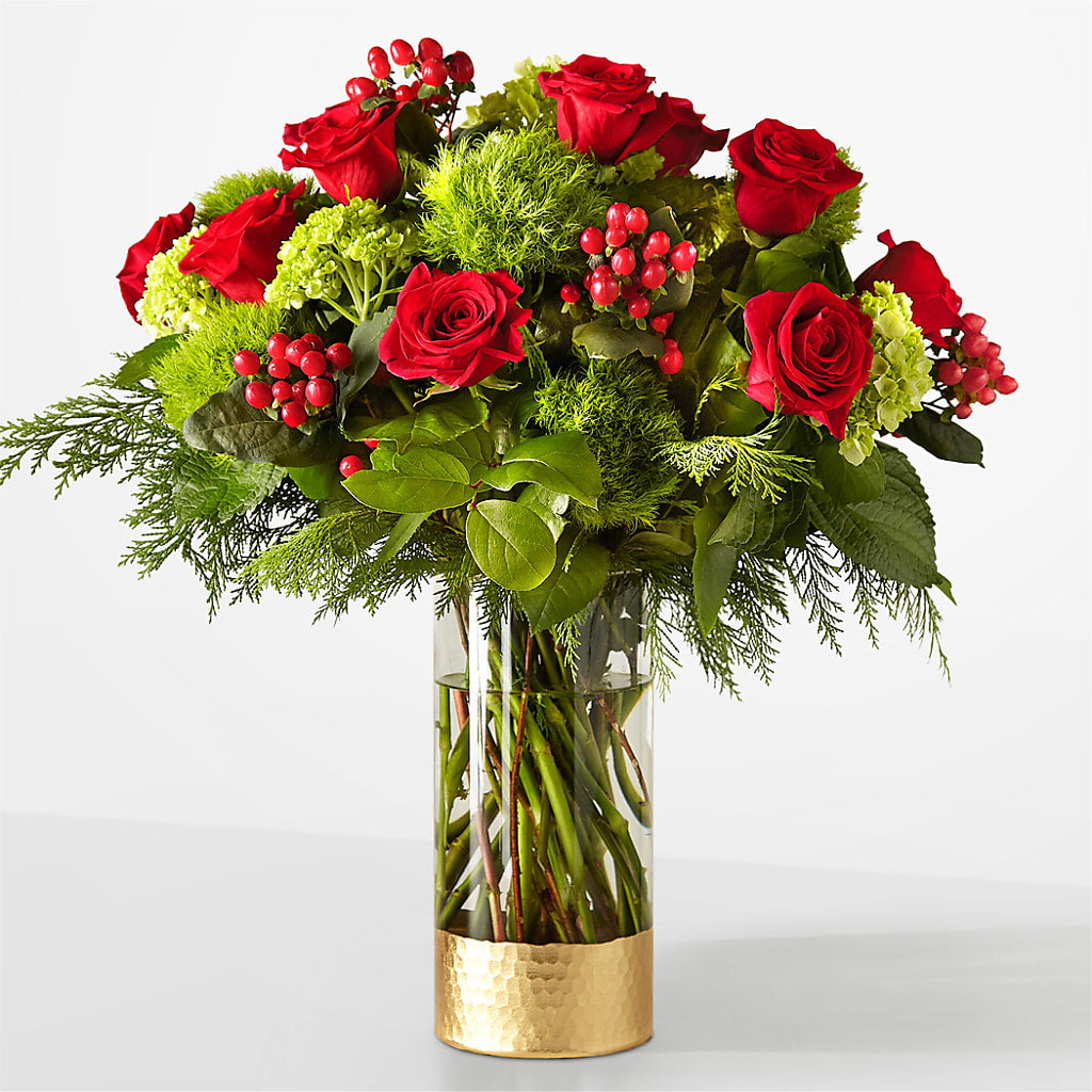 Plaid Throw Bouquet – Our Flower Shop, Gibsonton FL