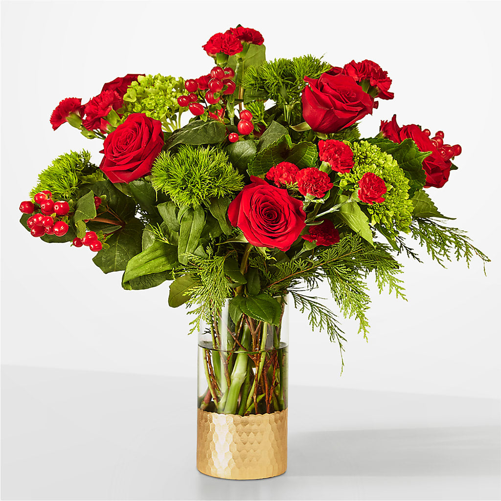 Plaid Throw Bouquet – Our Flower Shop, Gibsonton FL