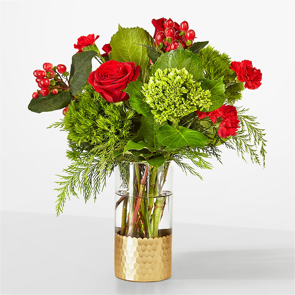 Plaid Throw Bouquet – Our Flower Shop, Gibsonton FL