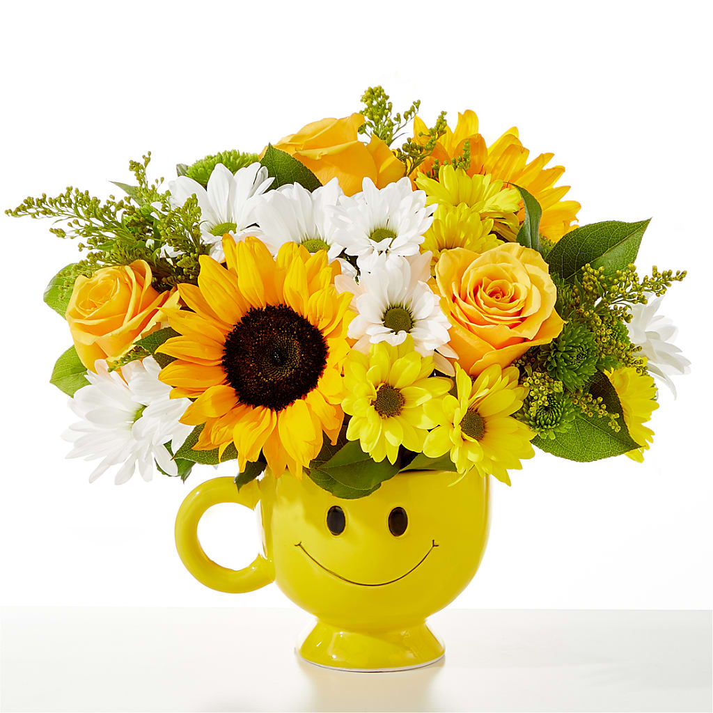 Be Happy Bouquet – Our Flower Shop, Gibsonton FL