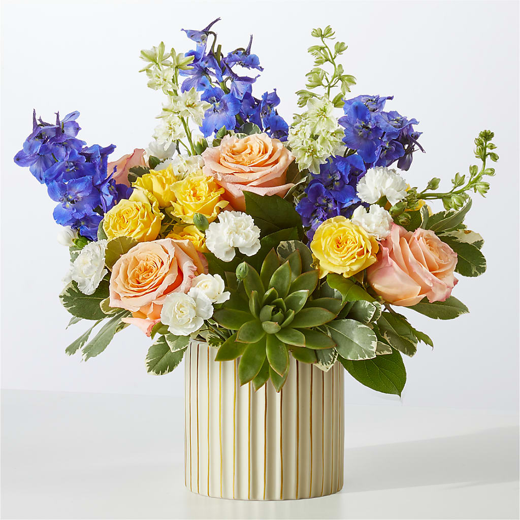 Cobalt Reverie Bouquet – Our Flower Shop, Gibsonton FL