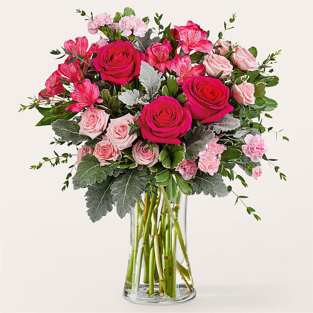 Tickled Pink Bouquet – Our Flower Shop, Gibsonton FL