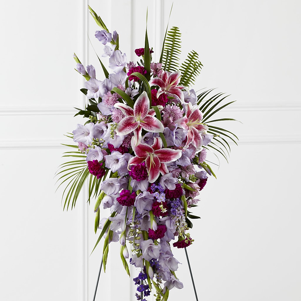 Tender Touch Standing Spray – Our Flower Shop, Gibsonton FL