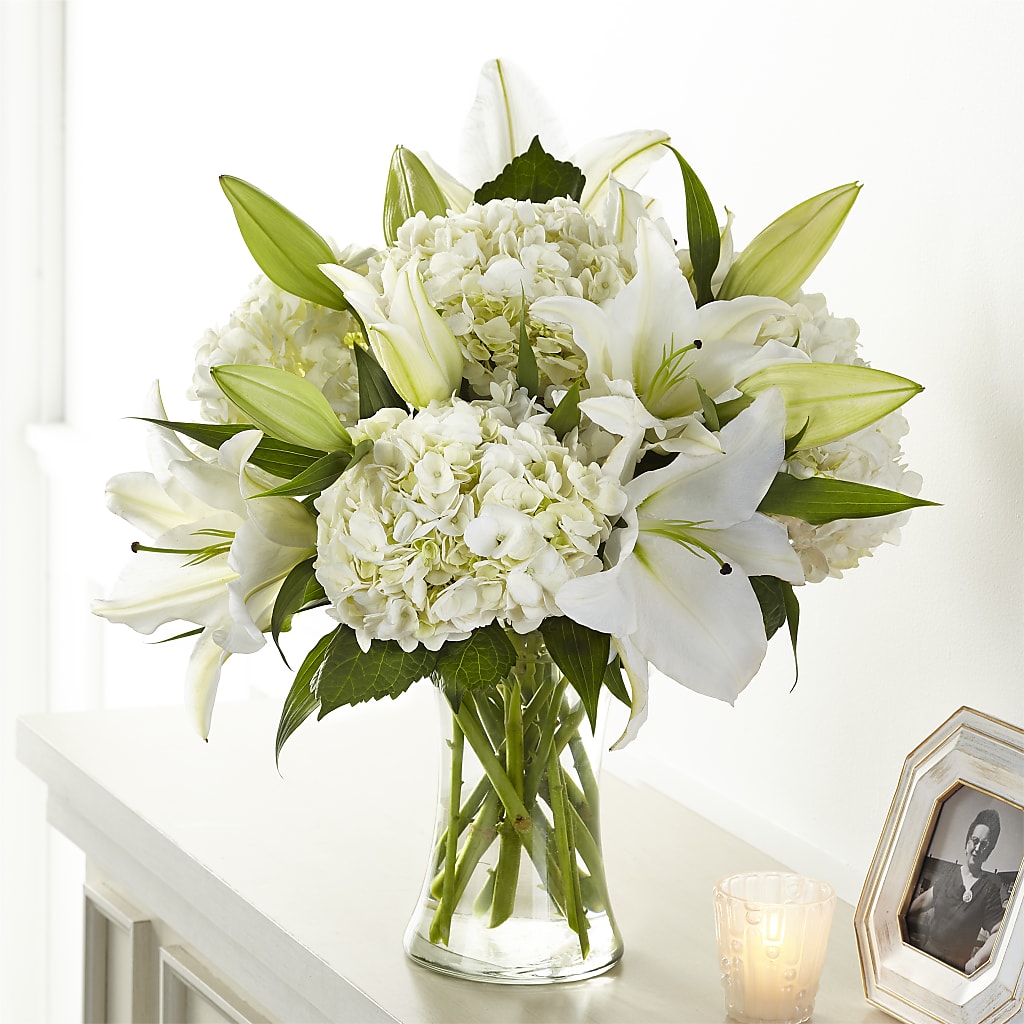 Compassionate Lily Bouquet – Our Flower Shop, Gibsonton FL