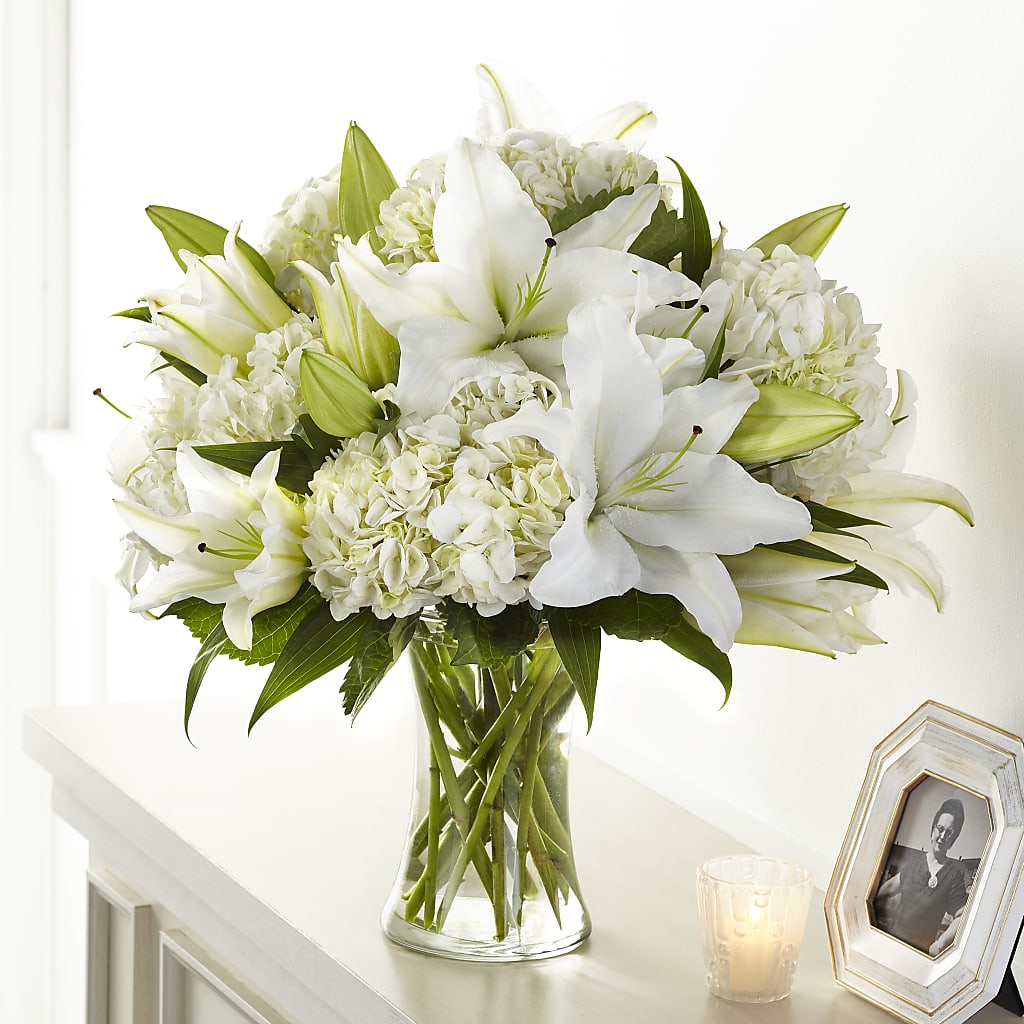 Compassionate Lily Bouquet – Our Flower Shop, Gibsonton FL