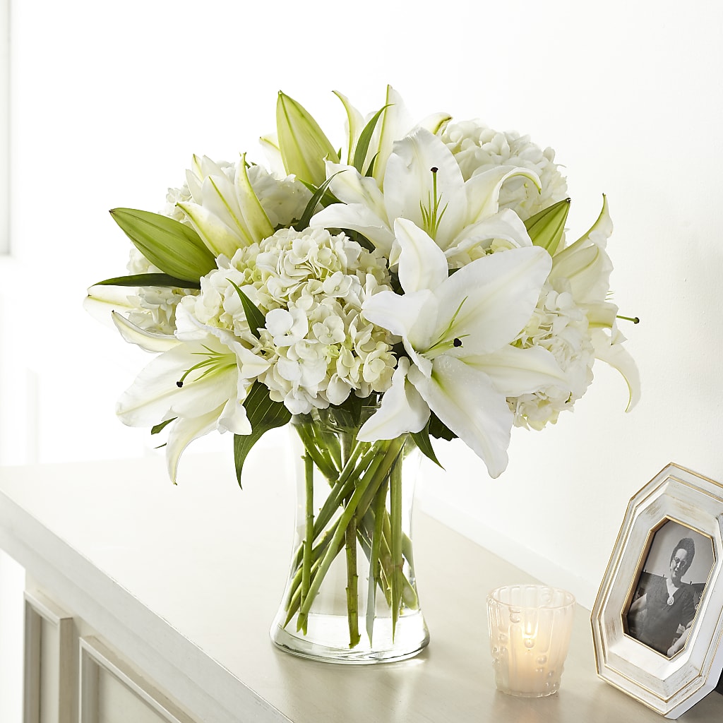 Compassionate Lily Bouquet – Our Flower Shop, Gibsonton FL