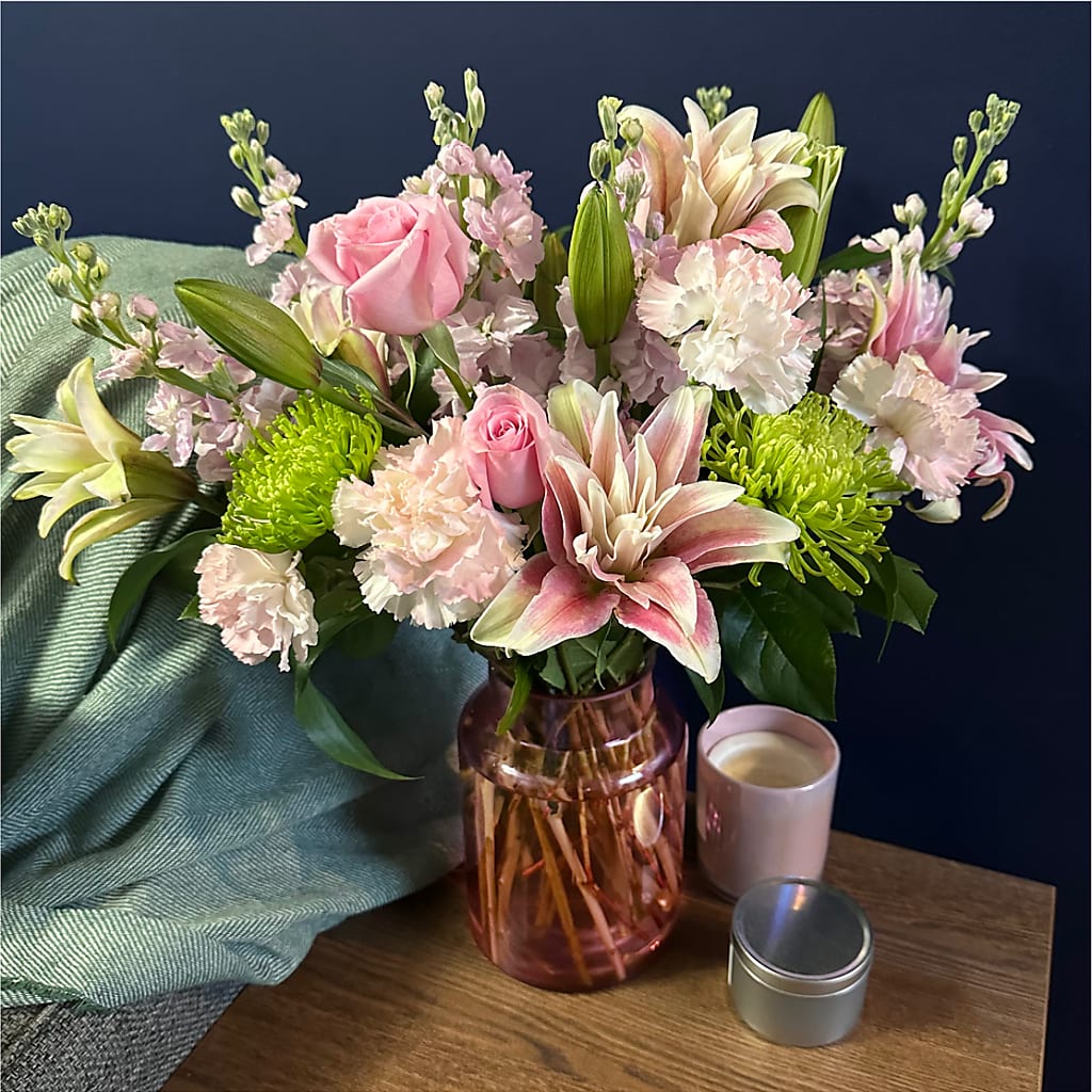 Pretty in Pink Bouquet – Our Flower Shop, Gibsonton FL