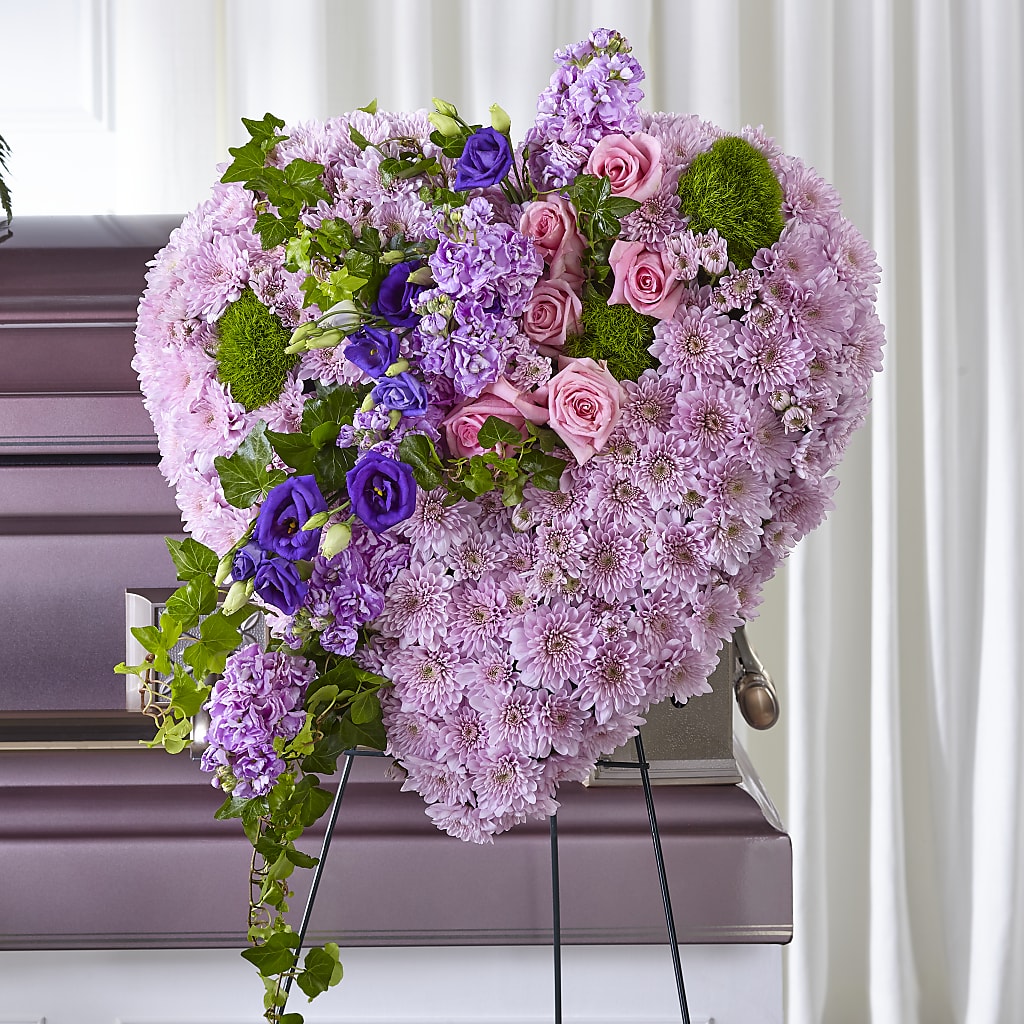 Treasured Love Standing Heart – Our Flower Shop, Gibsonton FL
