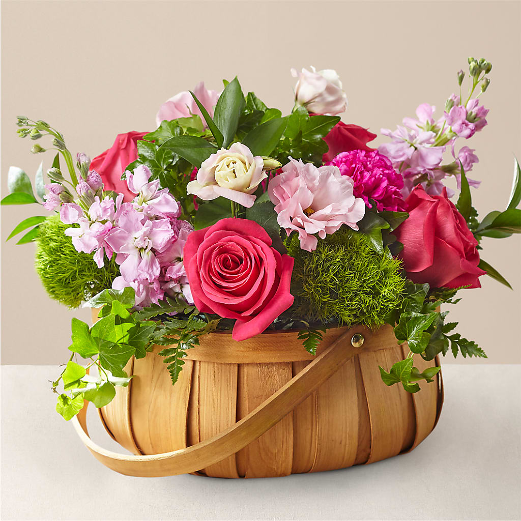 Radiance in Bloom Basket – Our Flower Shop, Gibsonton FL