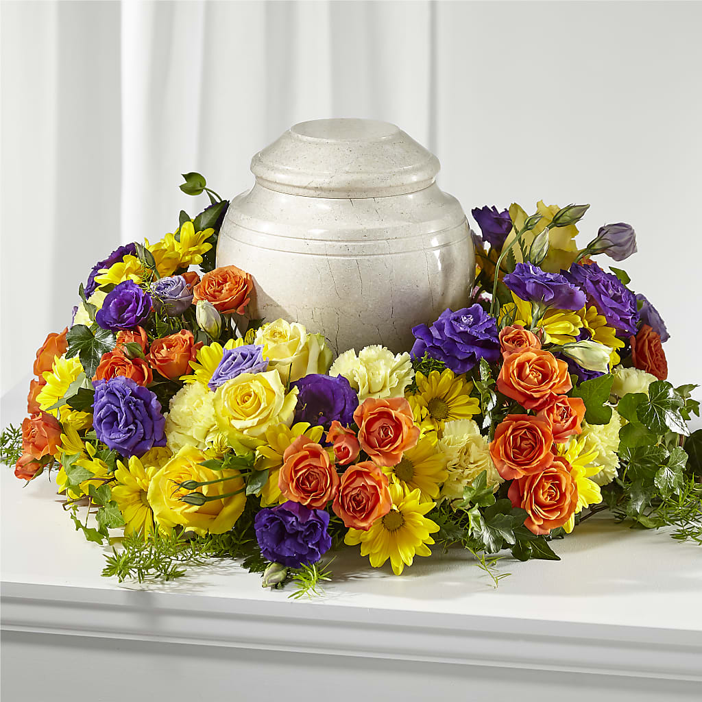 Blossoms of Remembrance Cremation Adornment – Our Flower Shop, Gibsonton FL