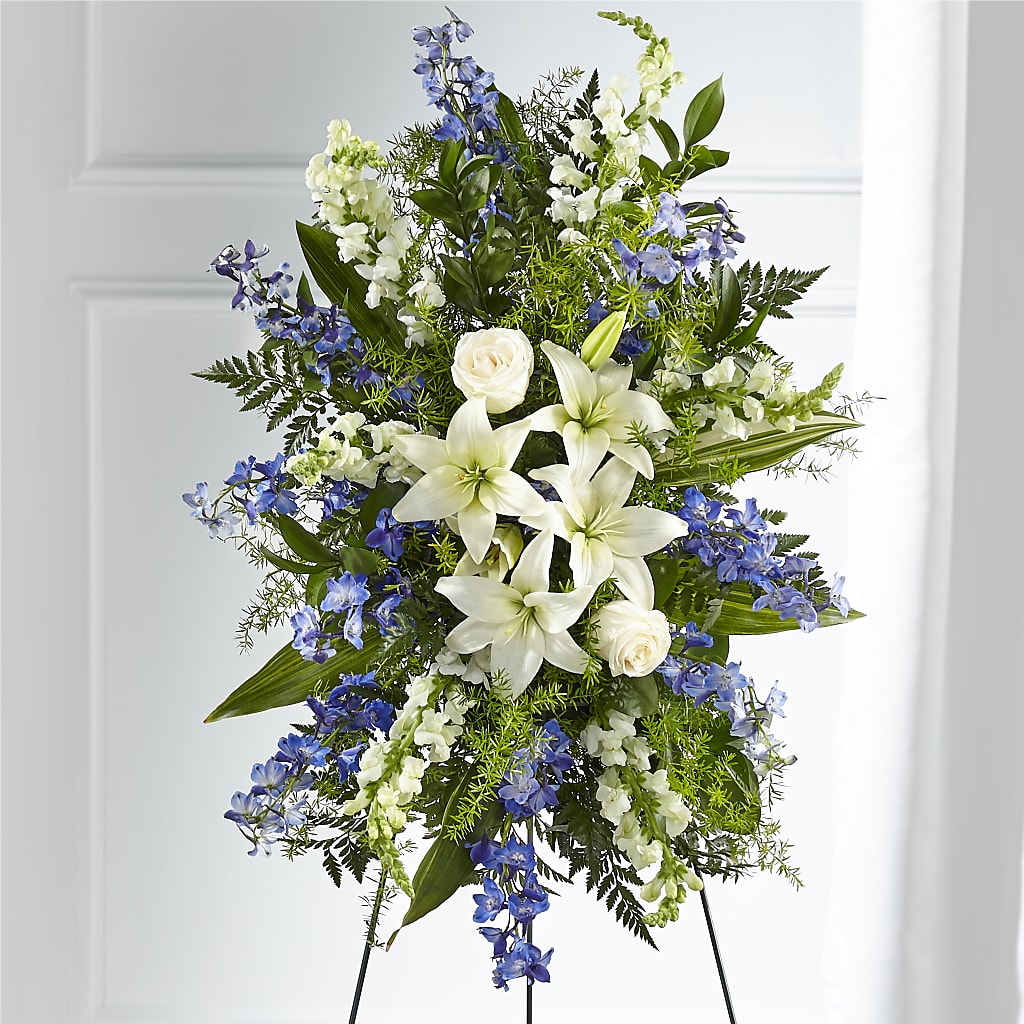 Faithful Friend Standing Spray – Our Flower Shop, Gibsonton FL