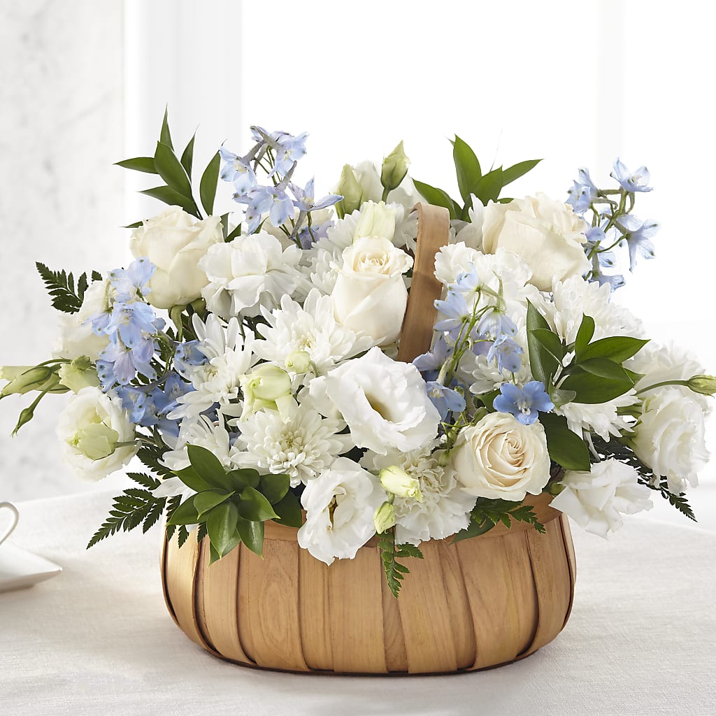 Sincerely Heartfelt Basket – Our Flower Shop, Gibsonton FL