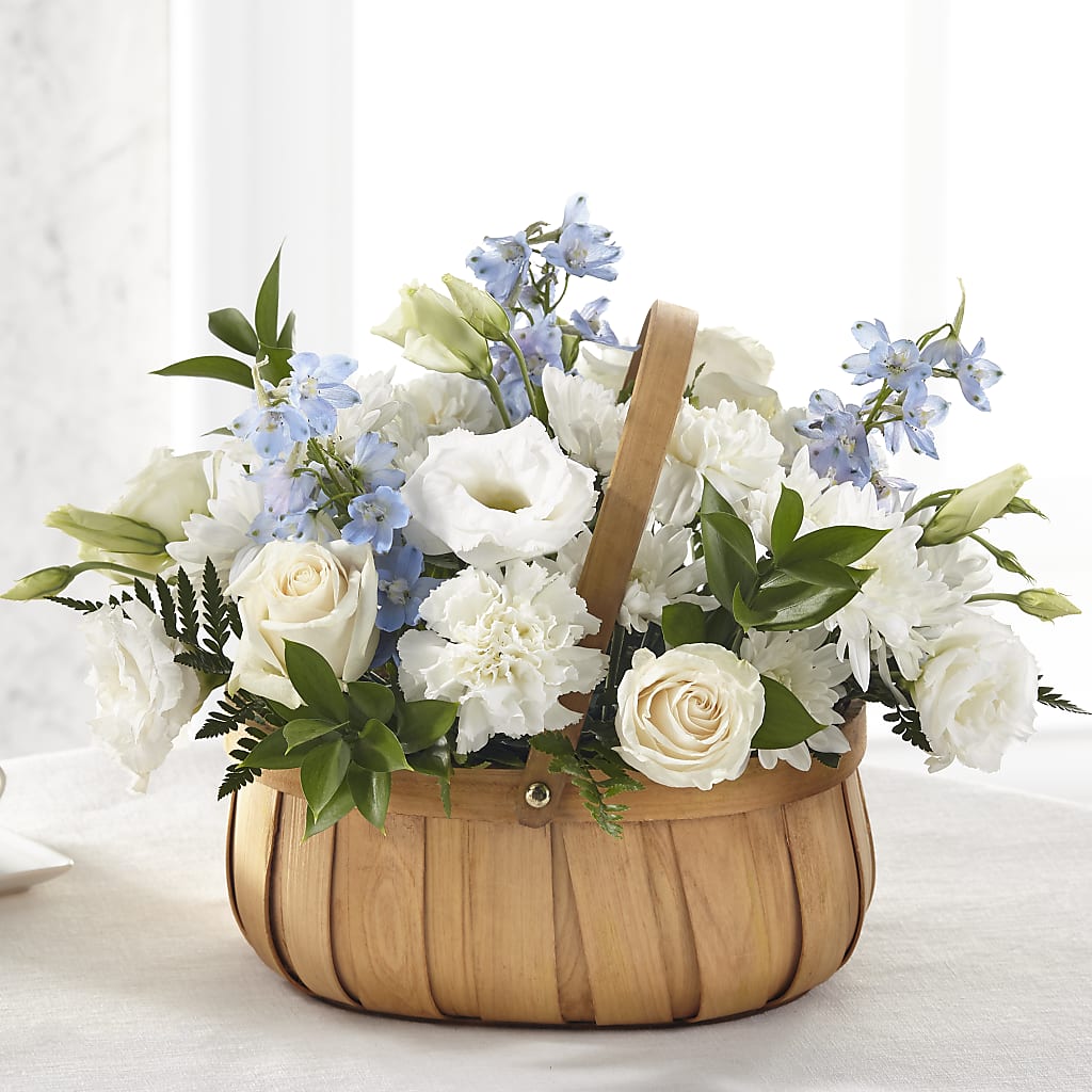 Sincerely Heartfelt Basket – Our Flower Shop, Gibsonton FL