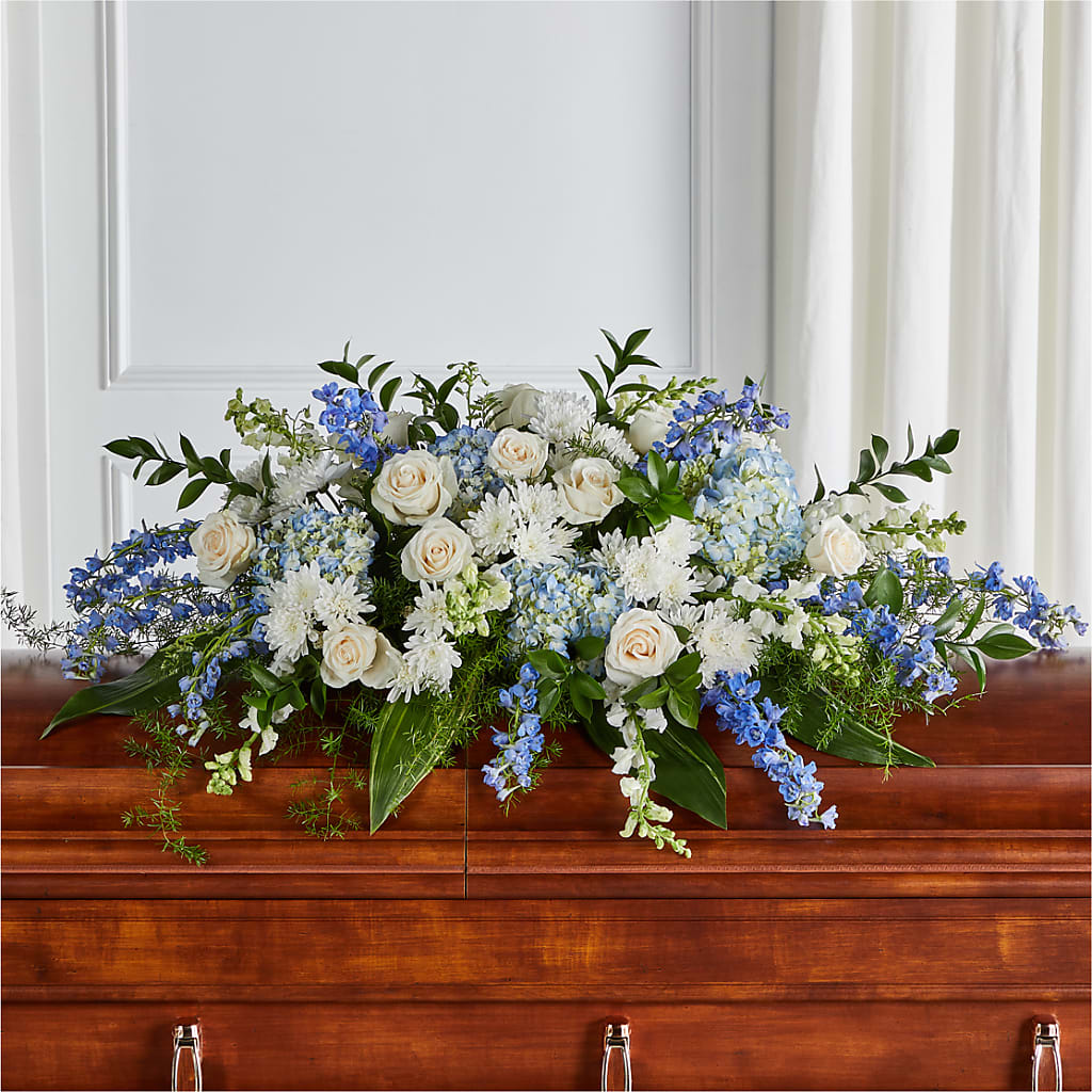 Timeless Essence Casket Spray – Our Flower Shop, Gibsonton FL