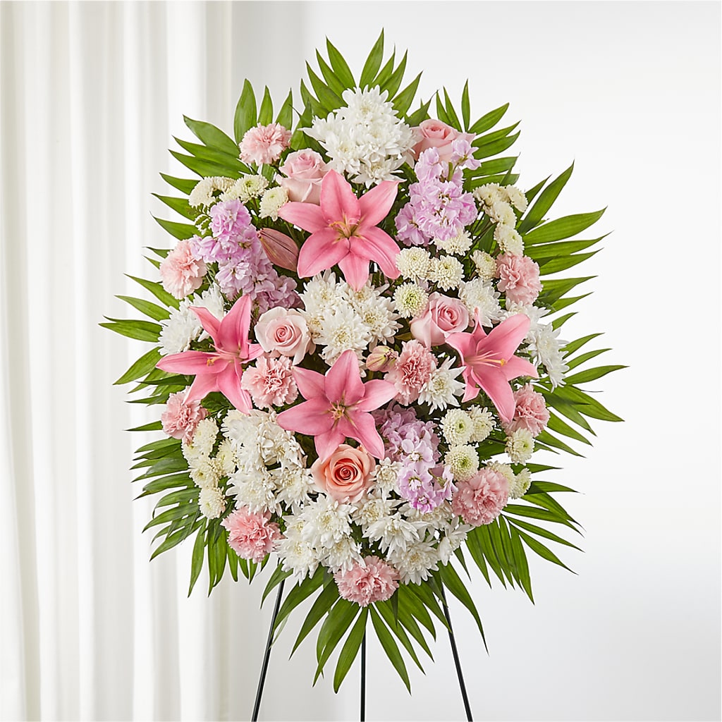 Offering Solace Standing Spray – Our Flower Shop, Gibsonton FL