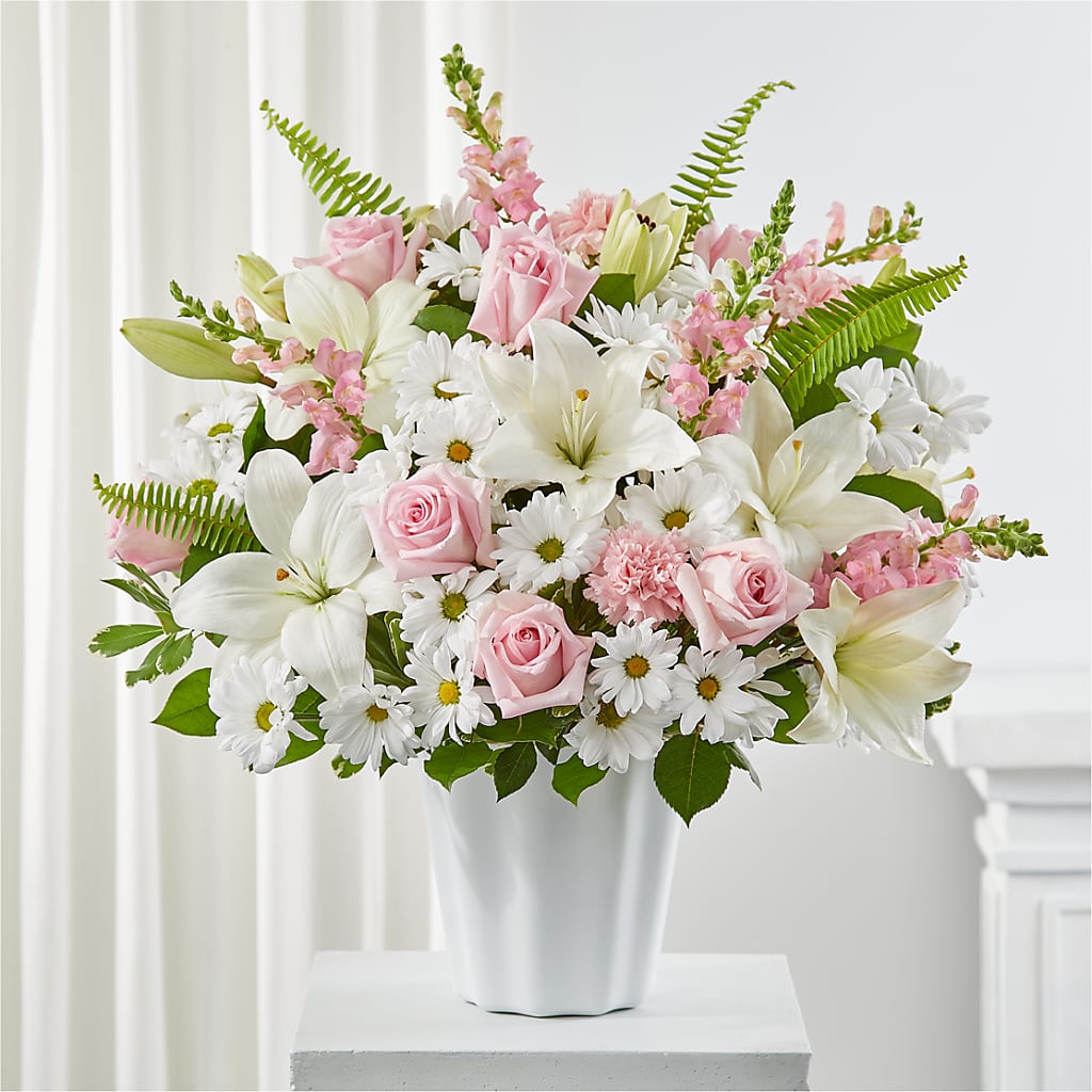 Soft Touch Tabletop Basket – Our Flower Shop, Gibsonton FL