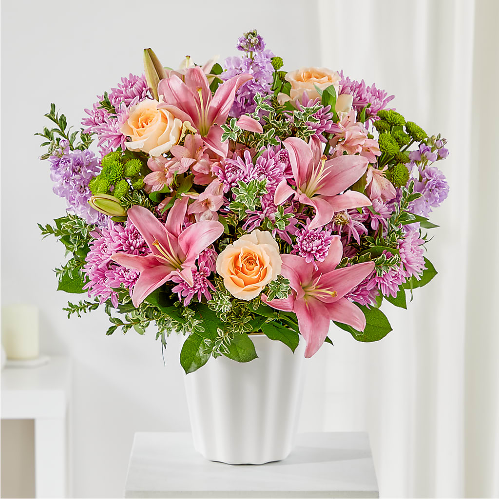 Supportive Embrace Tabletop Basket – Our Flower Shop, Gibsonton FL