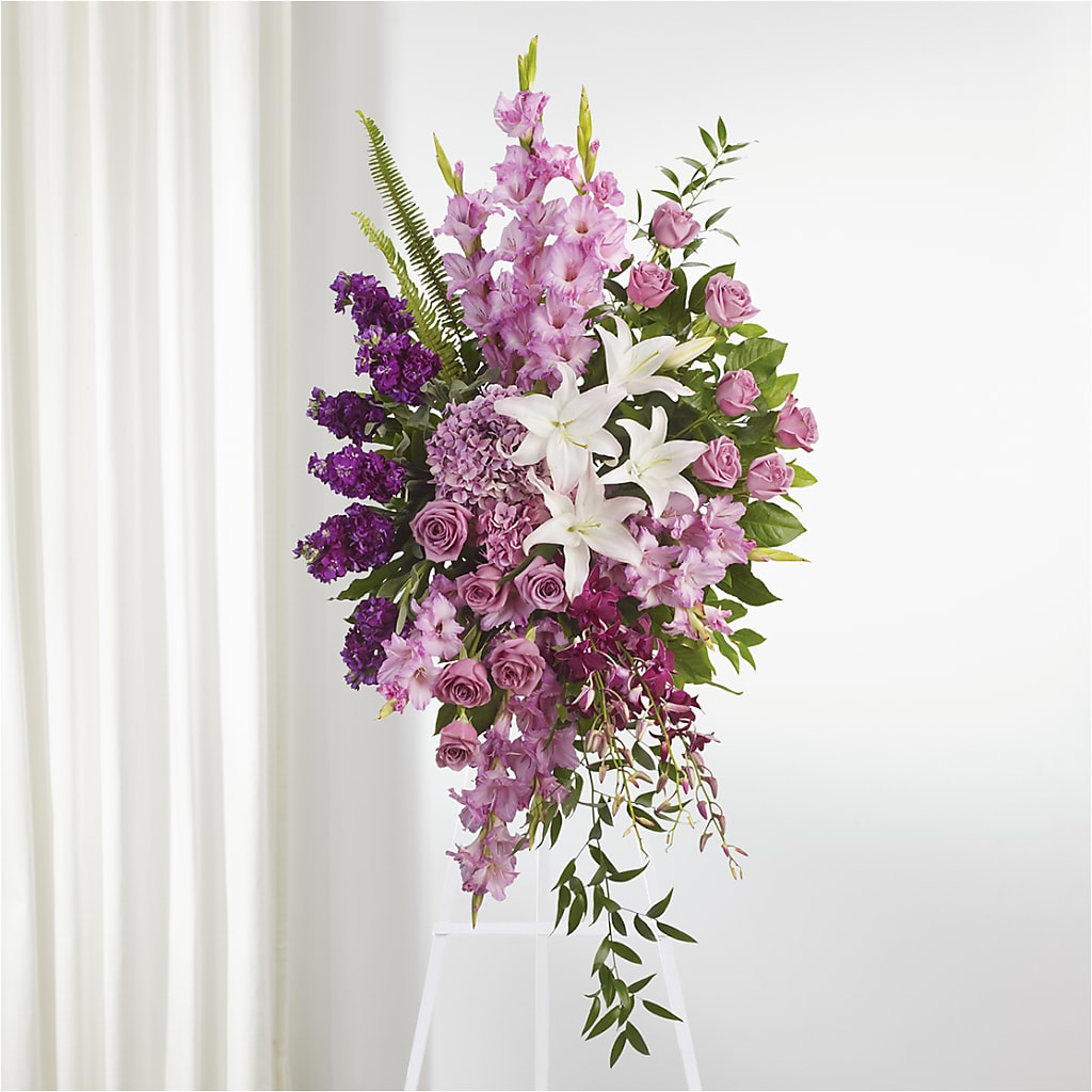 Never Alone Standing Spray – Our Flower Shop, Gibsonton FL