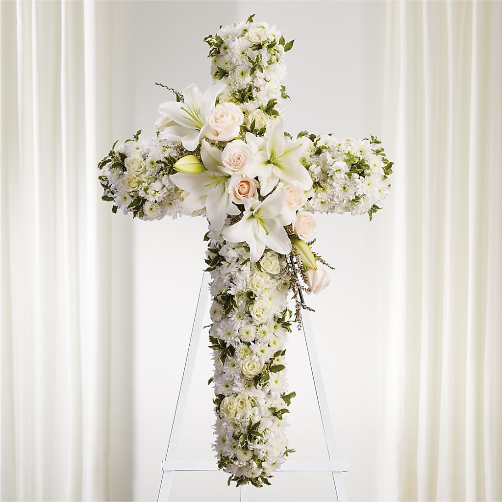 Spiritual Guidance Standing Spray – Our Flower Shop, Gibsonton FL