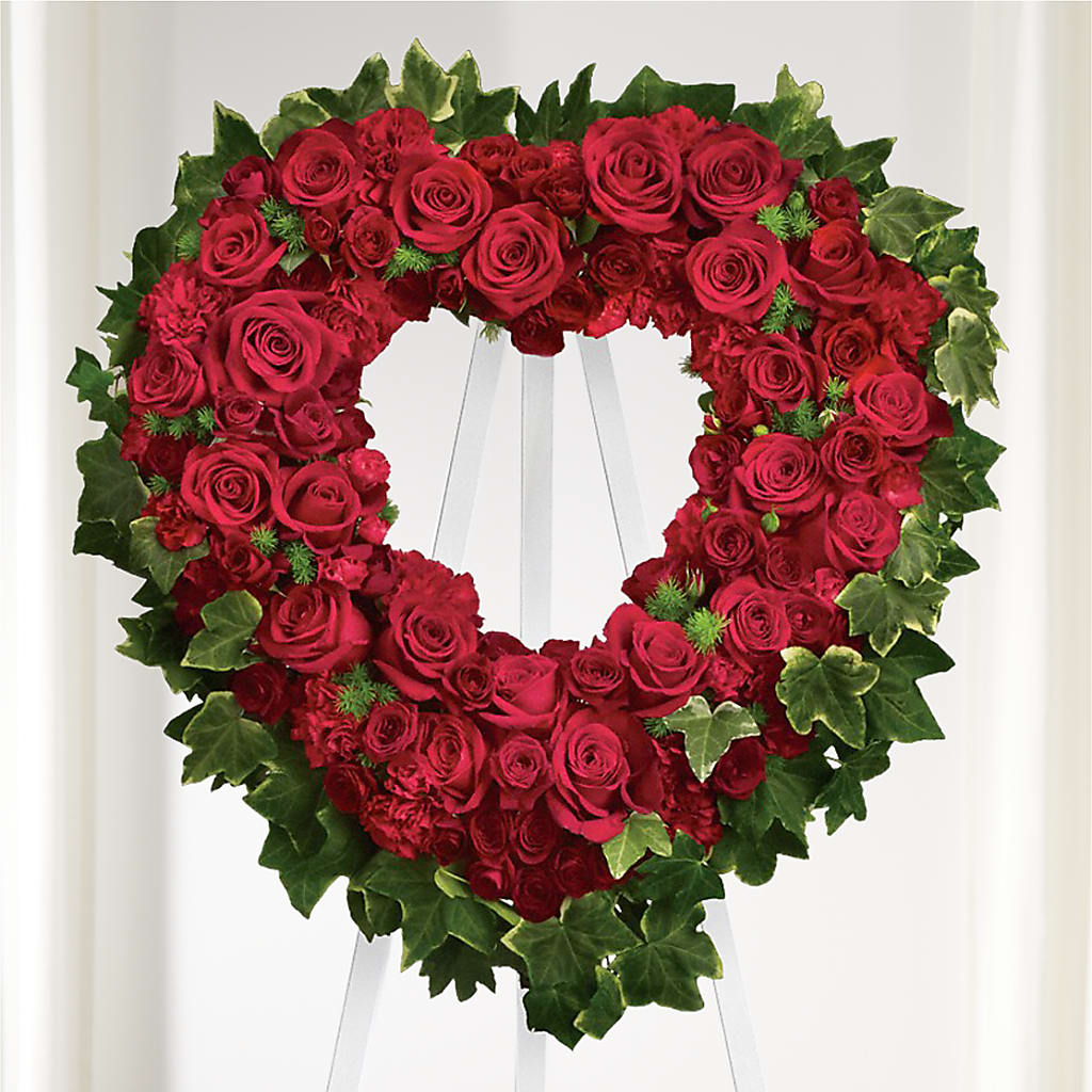Wholehearted Standing Spray – Our Flower Shop, Gibsonton FL