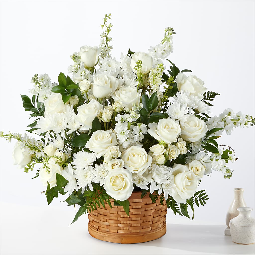 Heartfelt Condolences Arrangement – Our Flower Shop, Gibsonton FL