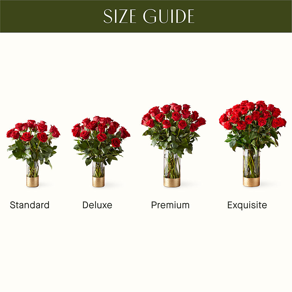 Classic Love Red Rose Bouquet – Our Flower Shop, Gibsonton FL