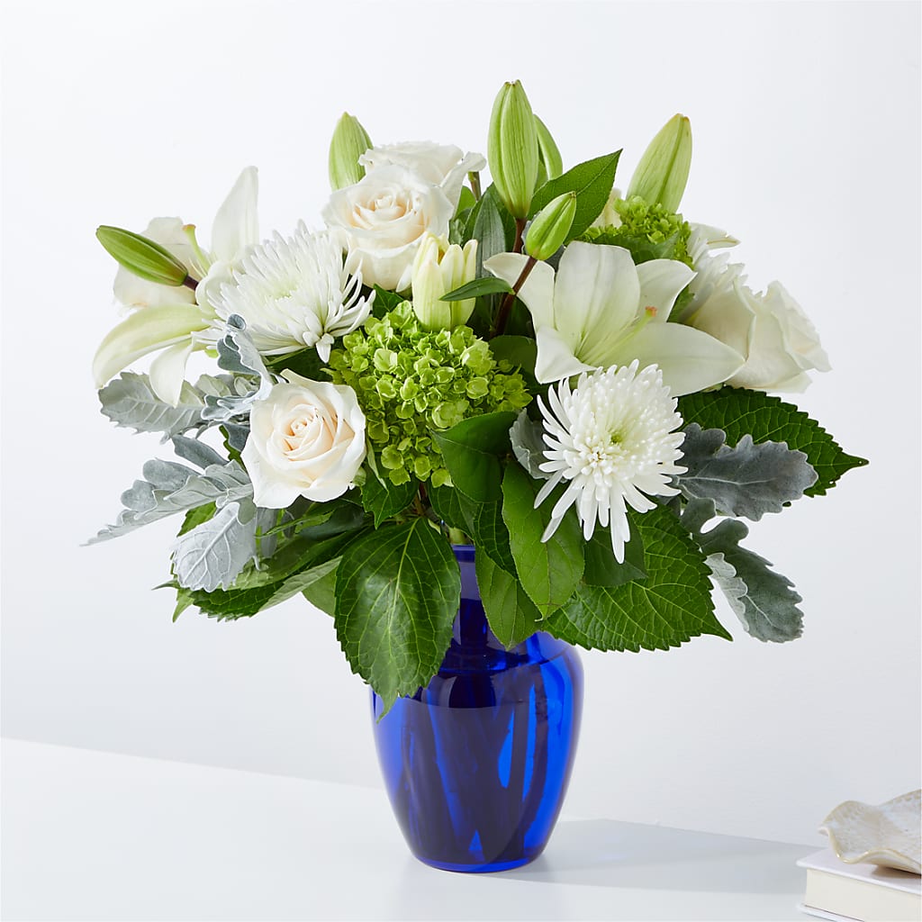 Snowy Dreams Bouquet – Our Flower Shop, Gibsonton FL