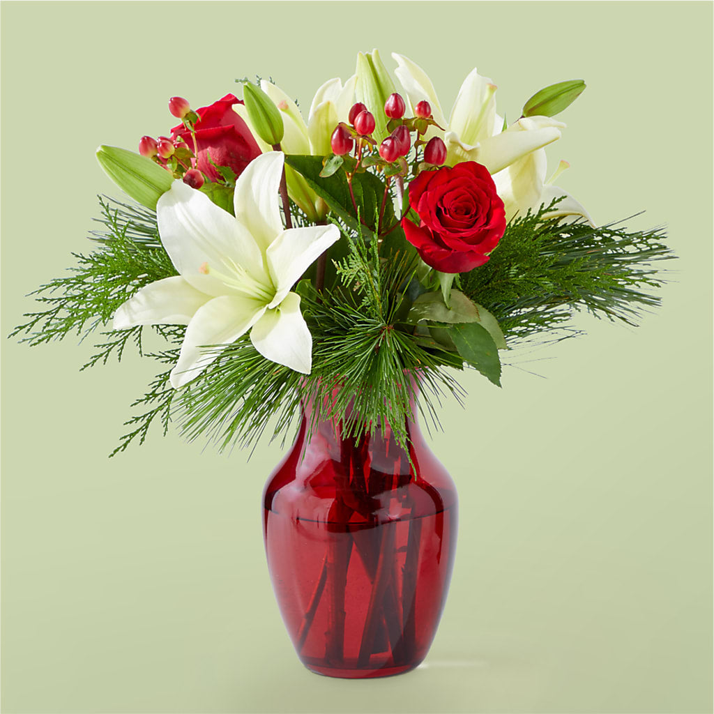 Evergreen Delight Bouquet – Our Flower Shop, Gibsonton FL