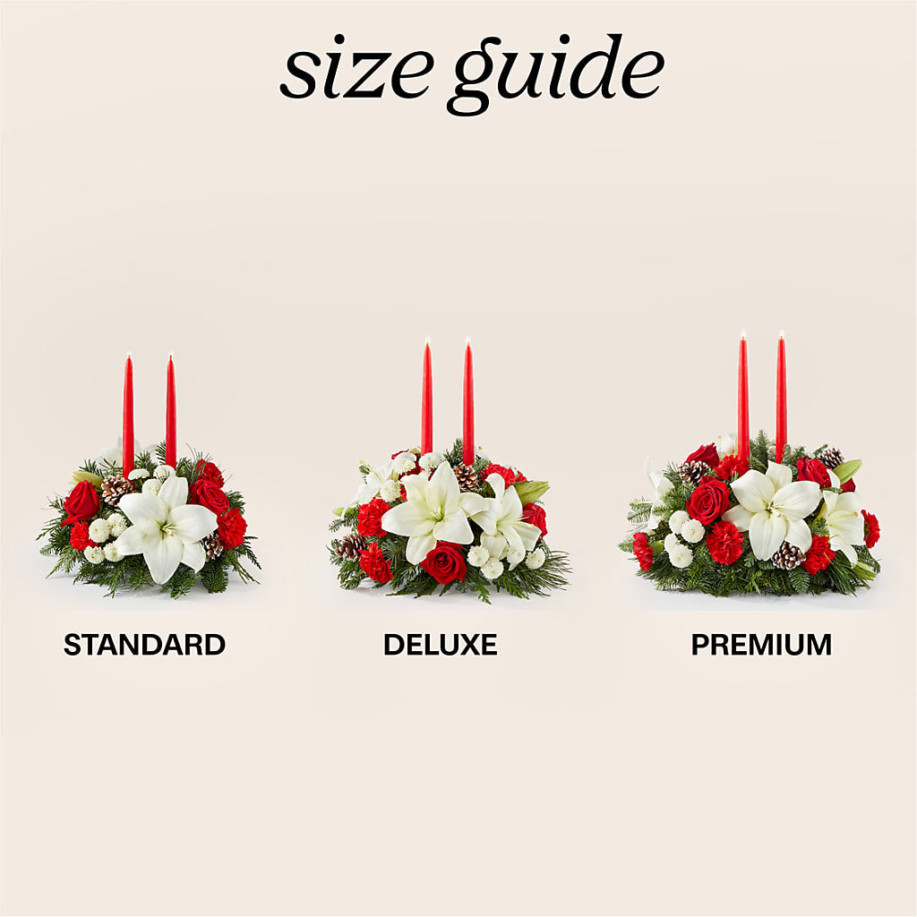 Seasonal Festivities Centerpiece – Our Flower Shop, Gibsonton FL