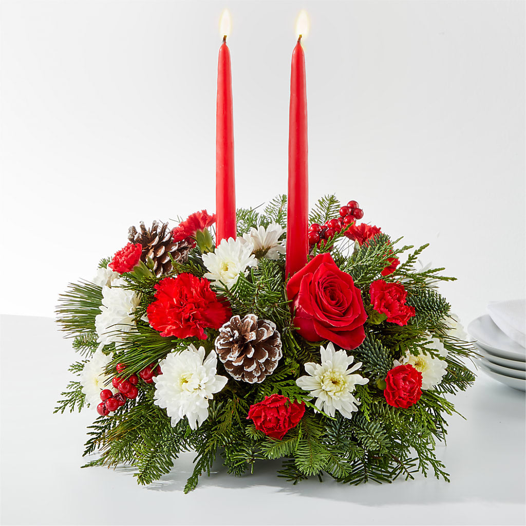 Holiday Soiree Centerpiece – Our Flower Shop, Gibsonton FL