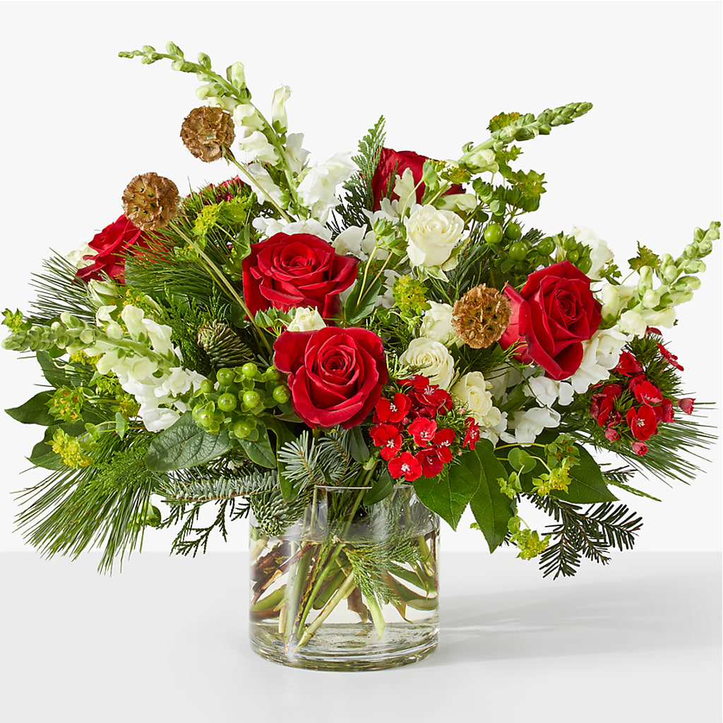 Deck the Halls Bouquet – Our Flower Shop, Gibsonton FL