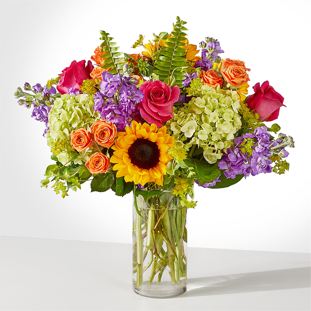 Vibrant Greetings Bouquet – Our Flower Shop, Gibsonton FL