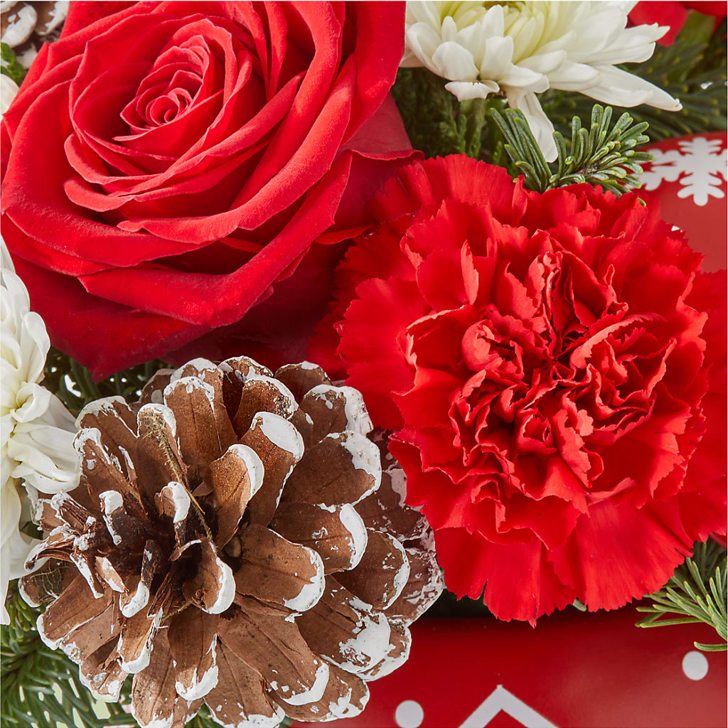 Christmas Village Ornament –  Our Flower Shop, Gibsonton FL