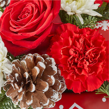 Christmas Village Ornament –  Our Flower Shop, Gibsonton FL