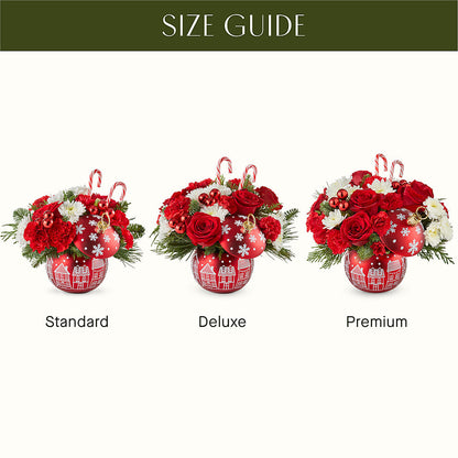 Cheer in the Air Ornament –  Our Flower Shop, Gibsonton FL