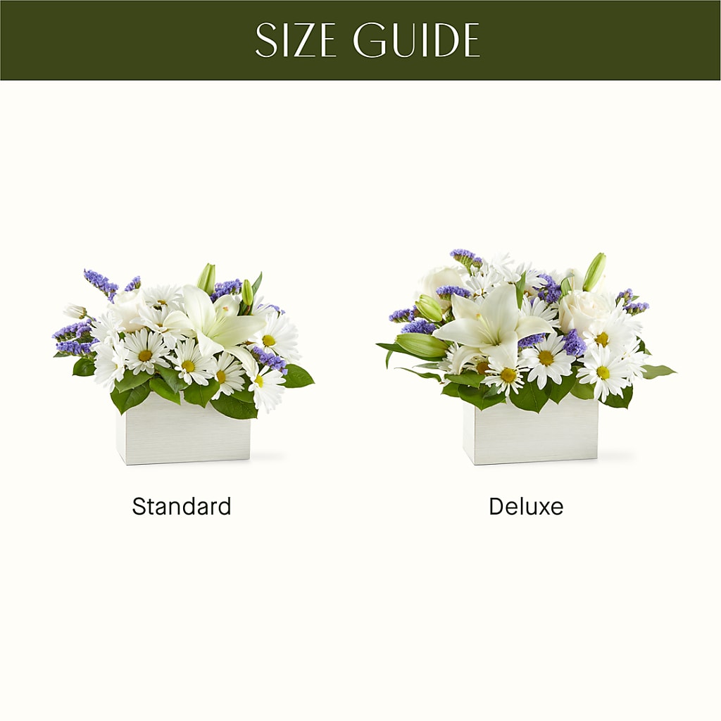 Beyond Blue Box Bouquet –  Our Flower Shop, Gibsonton FL