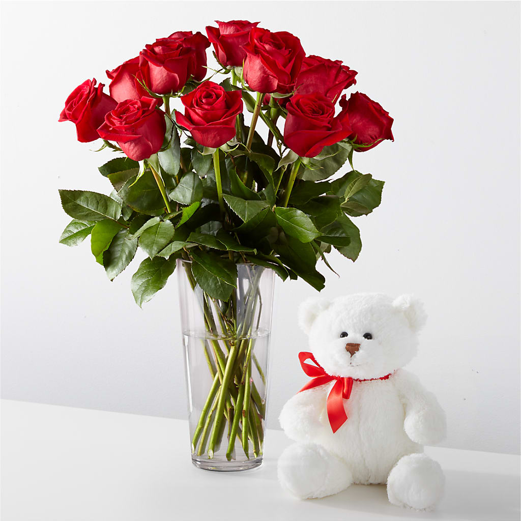 Romantic Long Stem Red Rose Bouquet Bundles –  Our Flower Shop, Gibsonton FL