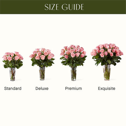 Long Stem Pink Rose Bouquet –  Our Flower Shop, Gibsonton FL