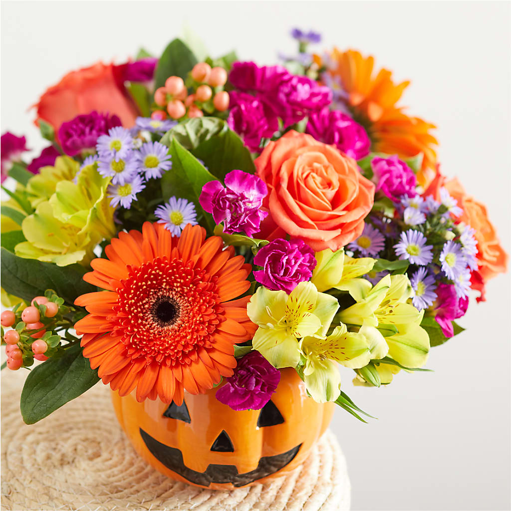 Tricks & Treats Pumpkin –  Our Flower Shop, Gibsonton FL