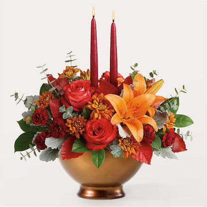 Fruits of Fall Centerpiece –  Our Flower Shop, Gibsonton FL