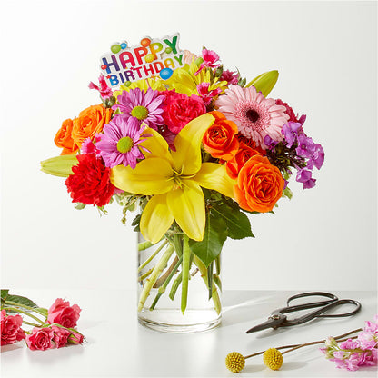 Cue the Confetti - A Florist Original –  Our Flower Shop, Gibsonton FL