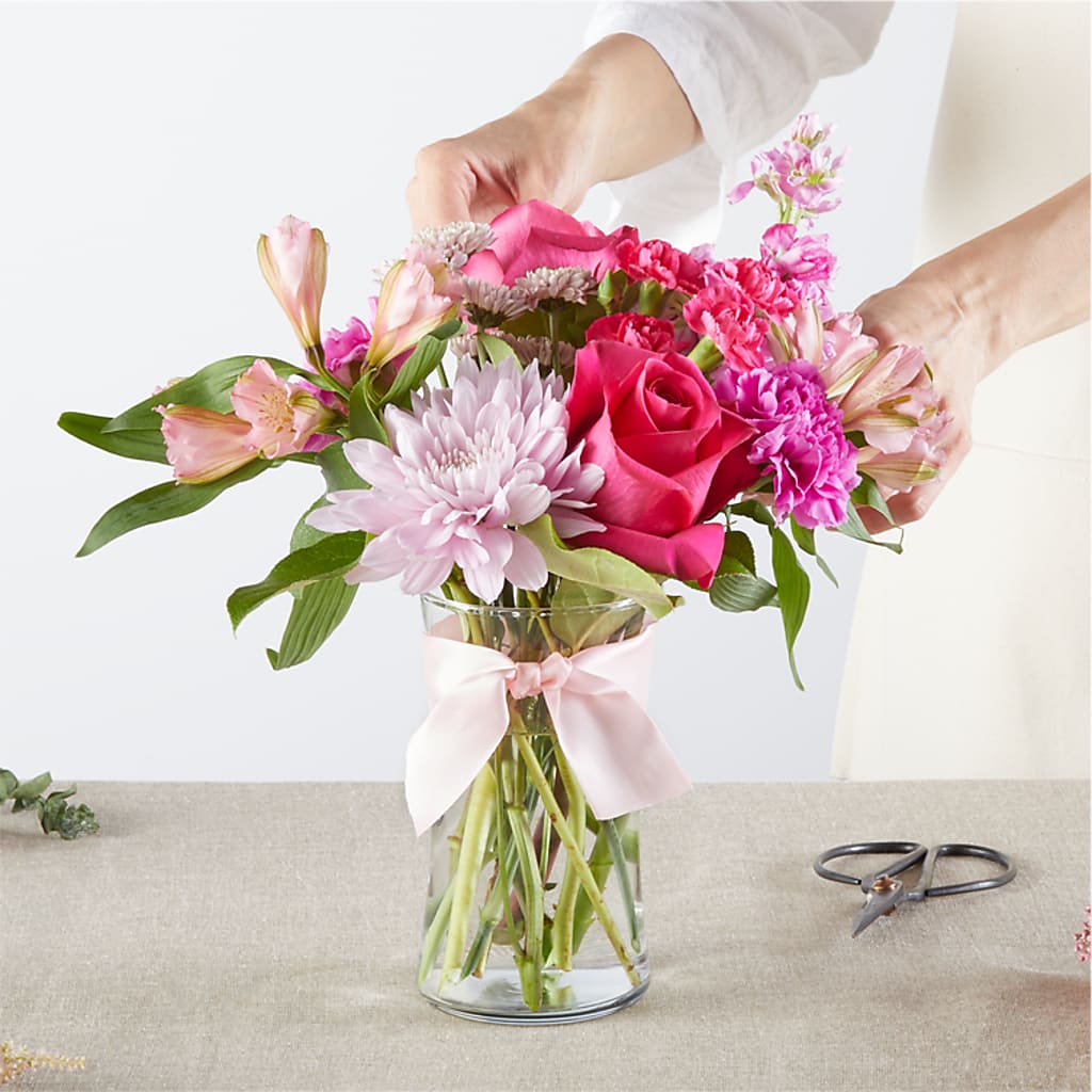 Pink Ribbon - A Florist Original –  Our Flower Shop, Gibsonton FL