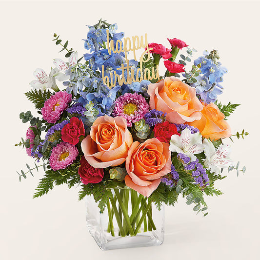 Birthday Bash Bouquet –  Our Flower Shop, Gibsonton FL