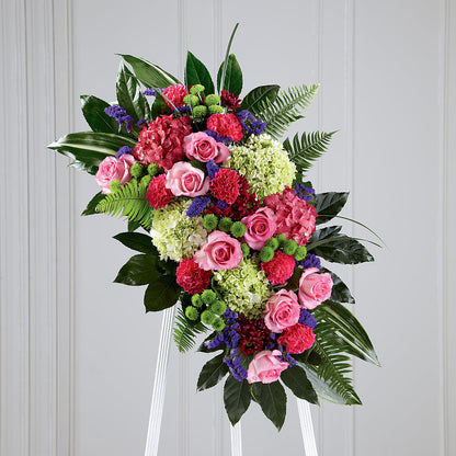 Refreshing Mix Standing Spray –  Our Flower Shop, Gibsonton FL