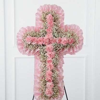 Angel's Cross Easel –  Our Flower Shop, Gibsonton FL