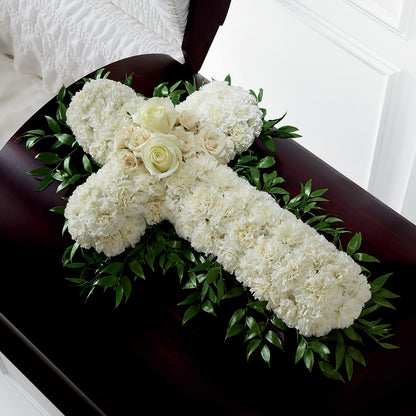 Peaceful Memories Casket Spray (Standard) –  Our Flower Shop, Gibsonton FL