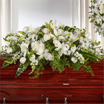 Abundance Casket Spray –  Our Flower Shop, Gibsonton FL