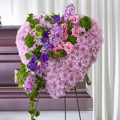 Treasured Love Standing Heart –  Our Flower Shop, Gibsonton FL