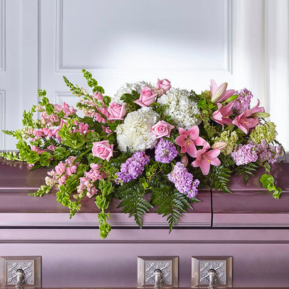 Life's Gratitude Casket Spray –  Our Flower Shop, Gibsonton FL